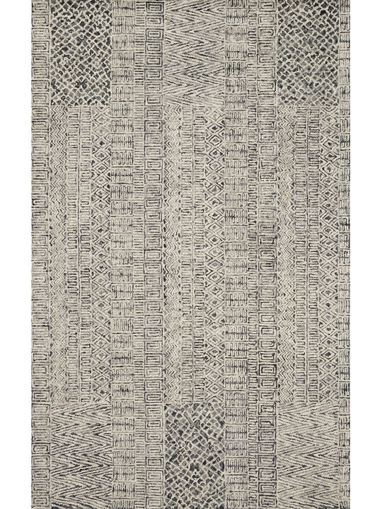 Peregrine PER06 Charcoal 3'6" x 5'6" Rug