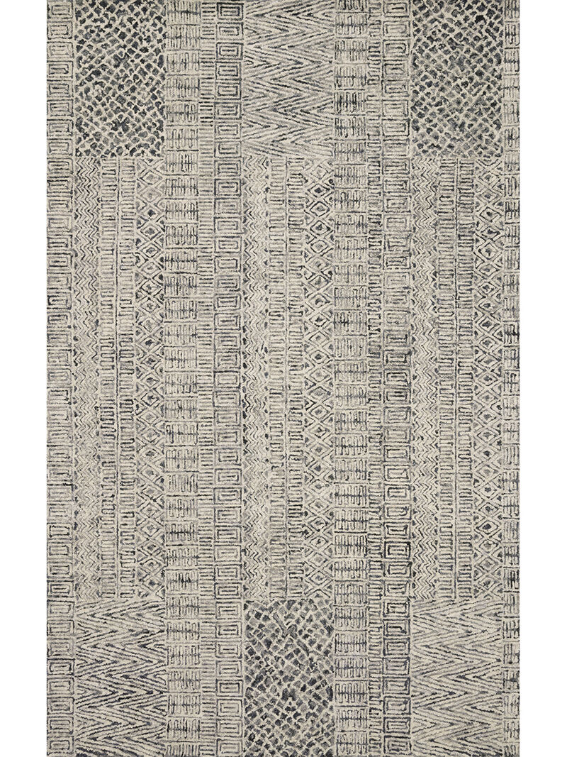 Peregrine PER06 Charcoal 3'6" x 5'6" Rug