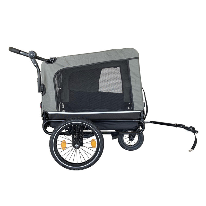 Streamdale Heavy-Duty Foldable Pet Stroller Trailer
