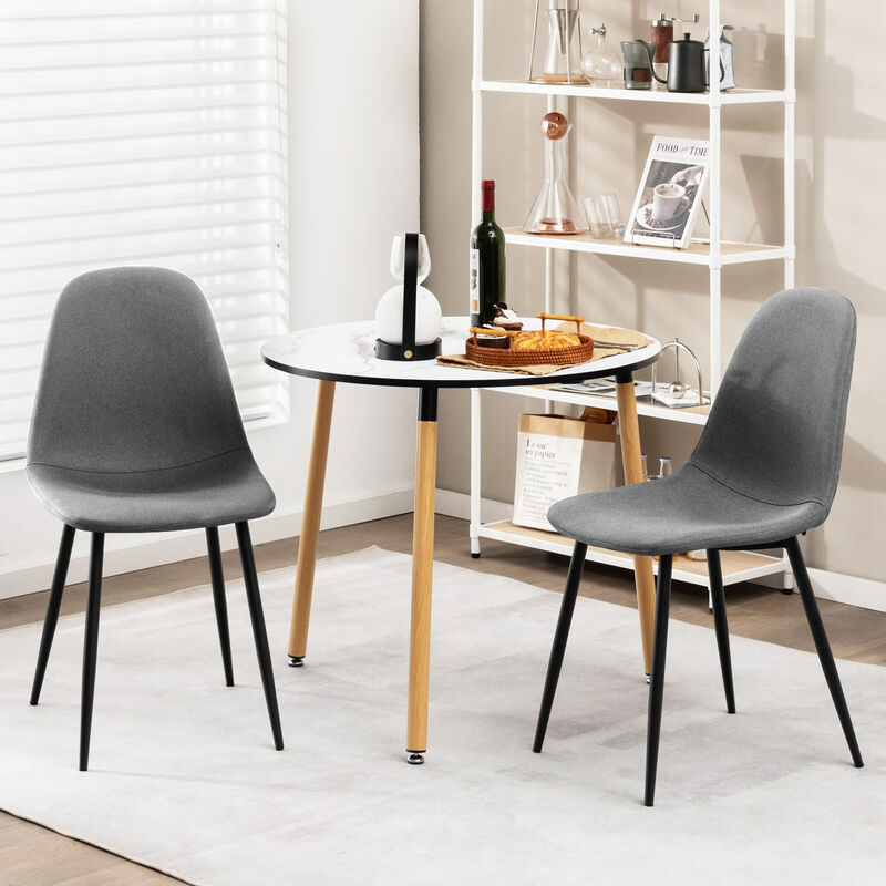 Set of 4 Stylish Dining Chairs for Modern Home and Kitchen