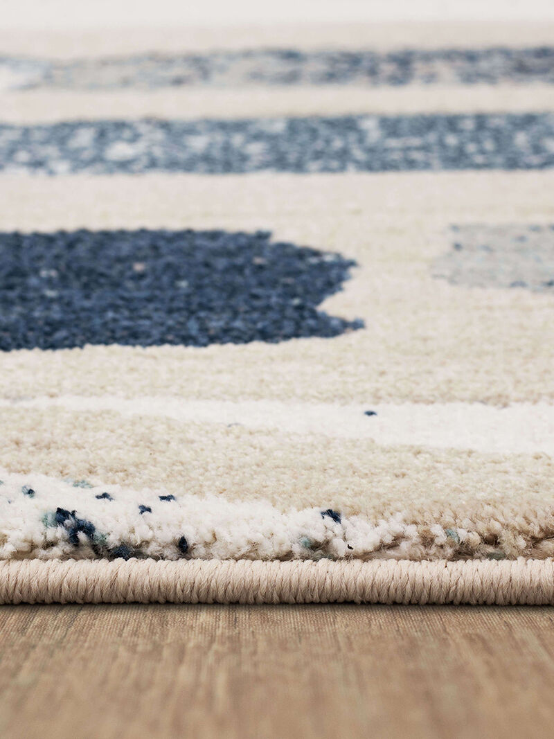Rendition by Stacy Garcia Home Revelation Majolica Blue 5' 3" X 7' 10" Rug