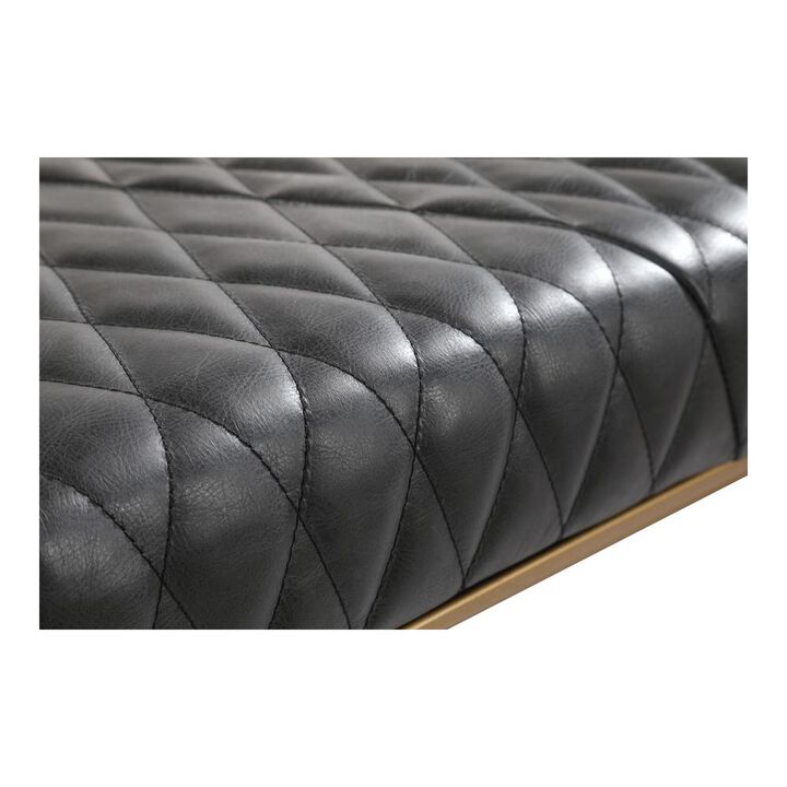 Moe's Home Collection Teatro Bench Antique Black