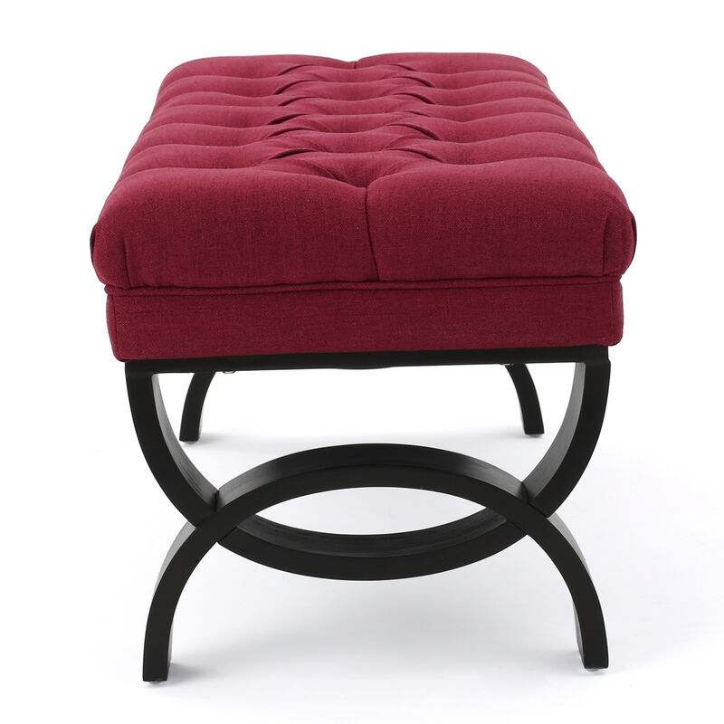 Merax Button Tufted Ottoman Bench