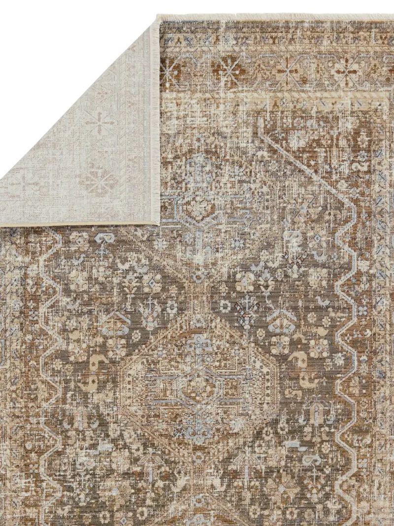 Zefira Zakaria Natural 5' x 8' Rug