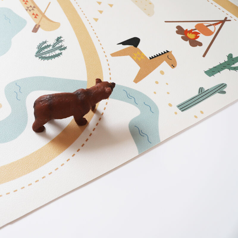 SUPER WESTERN VINYL PLAYRUG