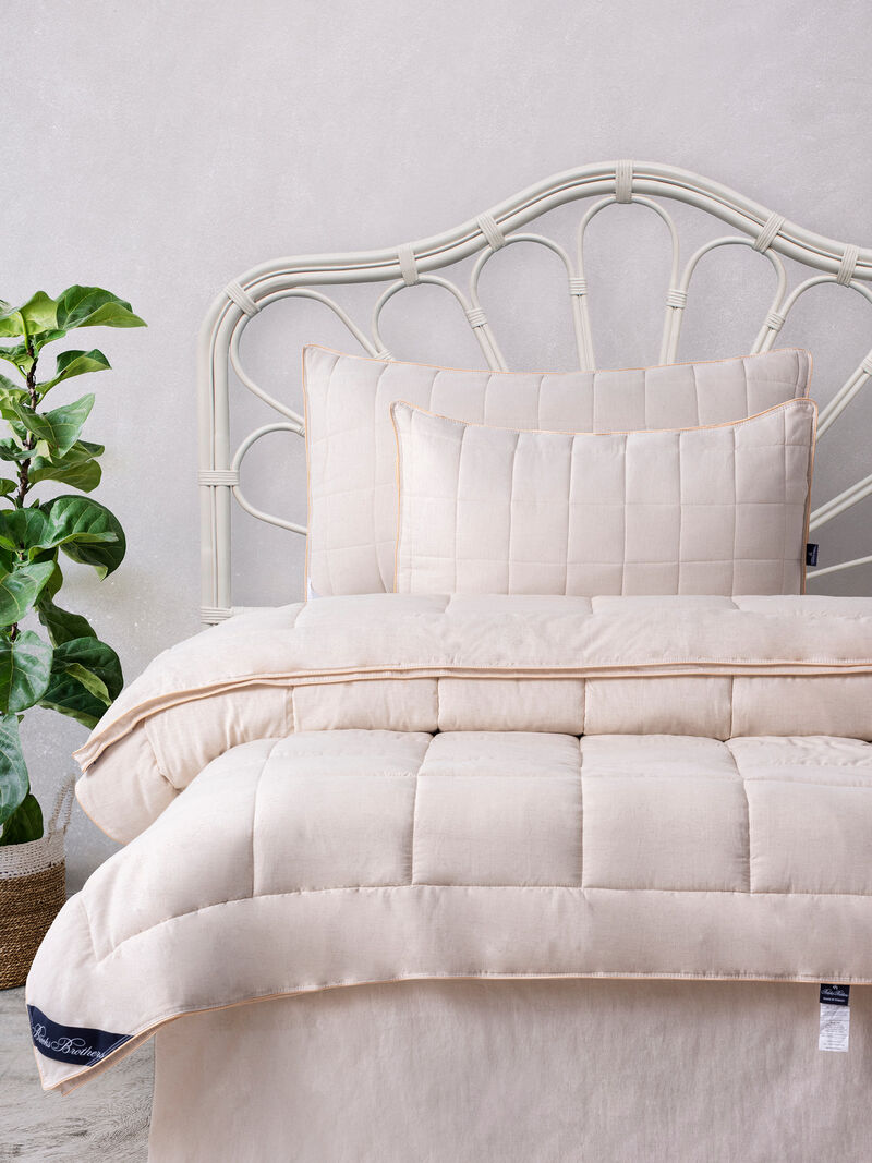 Brooks Brothers Linen Comforter