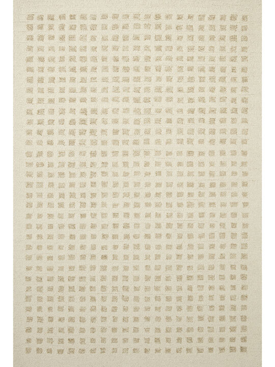 Polly POL01 Ivory/Natural 5' x 7'6" Rug