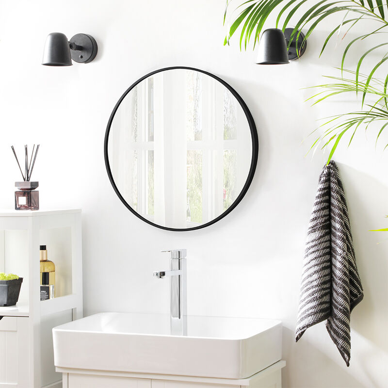 Decorative Round Wall Mirror – Elegant Circle Design