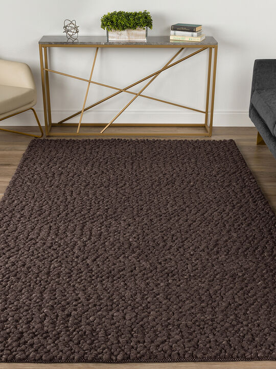 Gorbea GR1 Chocolate 8' x 10' Rug