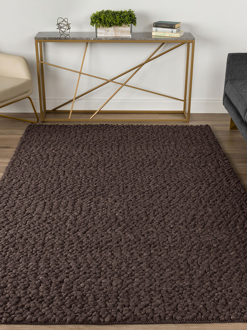 Gorbea GR1 Chocolate 8' x 10' Rug