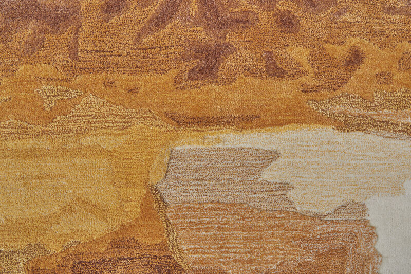 Anya 8921F Red/Orange/Ivory 5' x 8' Rug