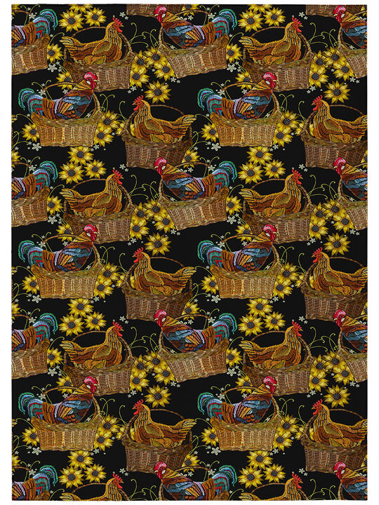 Kendall KE2 Black 8' x 10' Rug