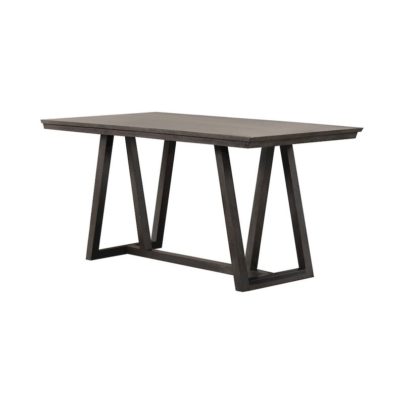 New Classic Furniture High Line Wood 80 Rectangular Dining Table, Coffee