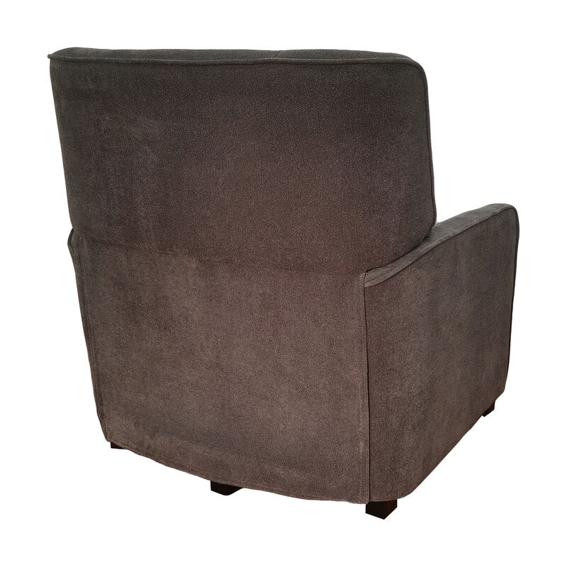 Gracie Mills Dudley Modern Solid Wood Recliner Chair