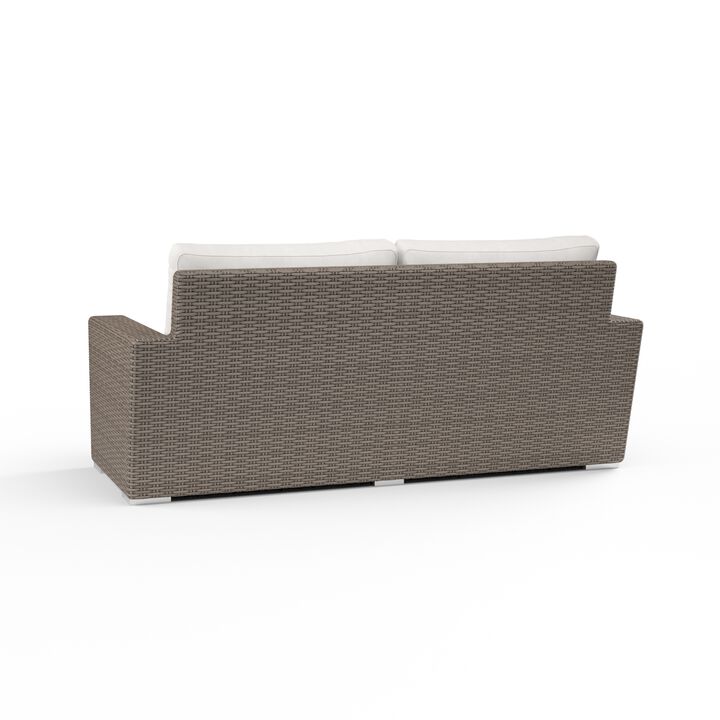 Coronado Loveseat in Canvas Flax w/ Self Welt