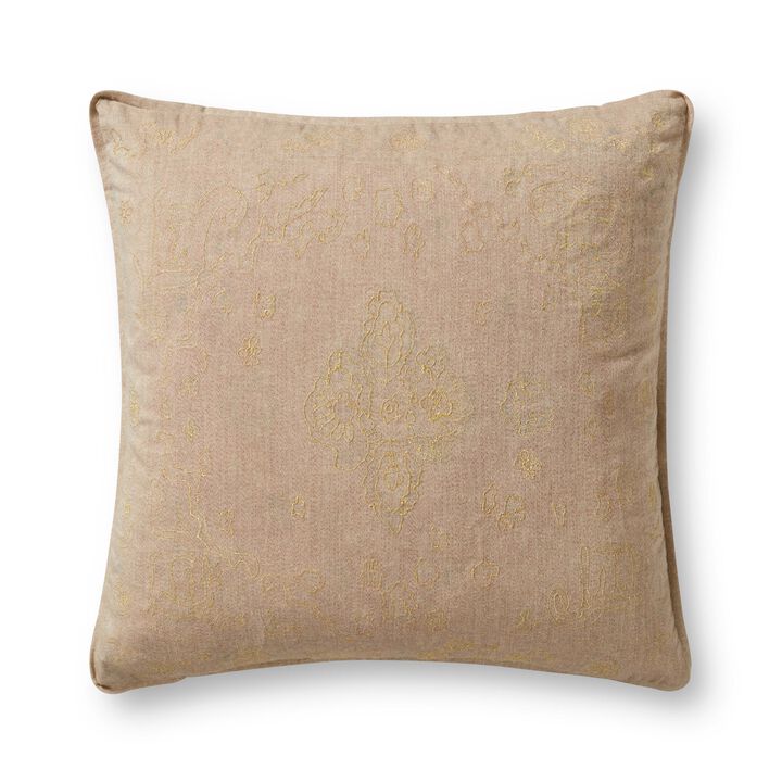 P0894 Red/Gold 22"x22" Poly Pillow