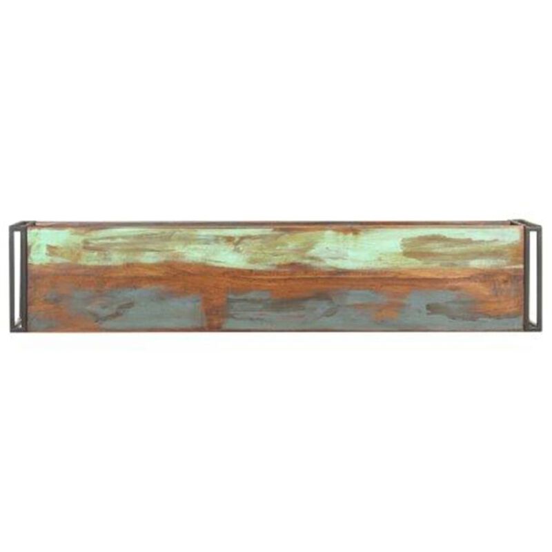 vidaXL TV Cabinet 59.1"x11.8"x15.7" Solid Reclaimed Wood
