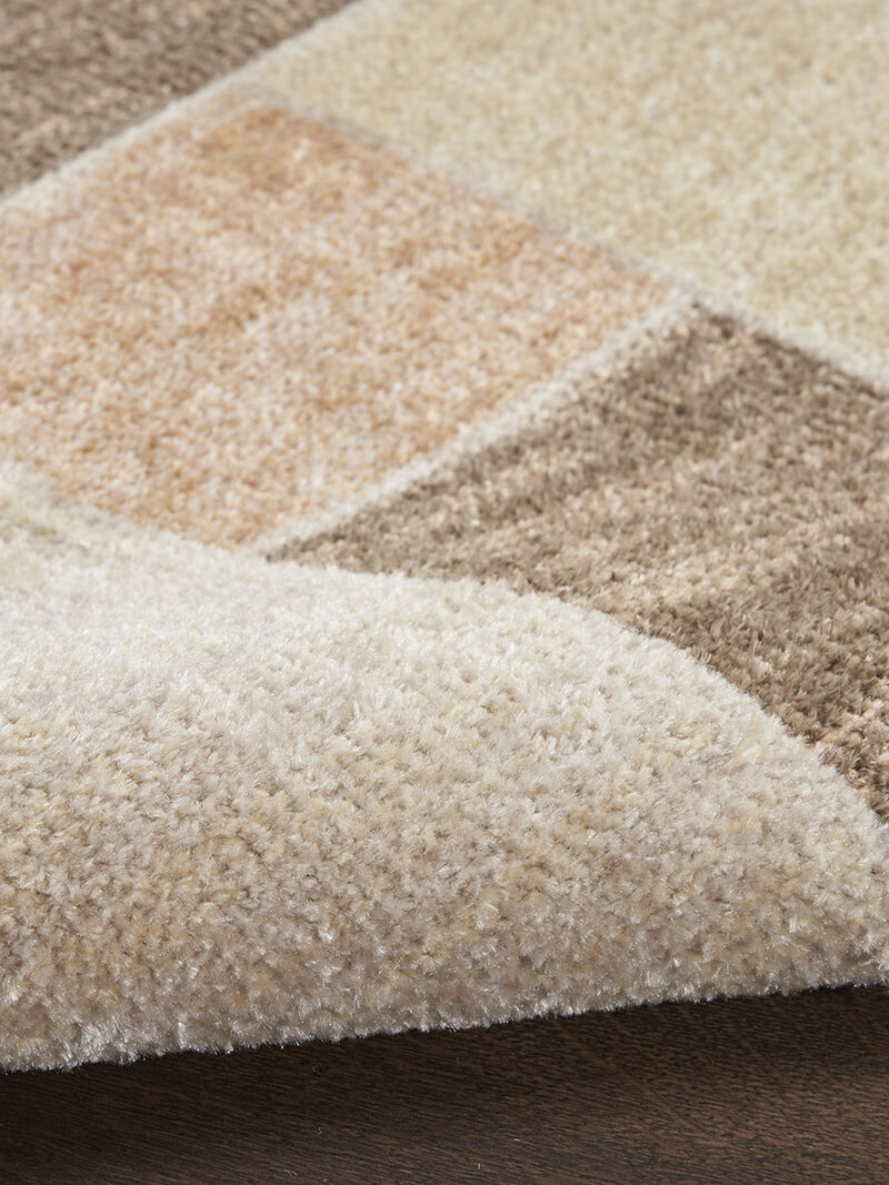 Astra Machine Washable ASW09 Beige/Multicolor 9' x 12' Rug