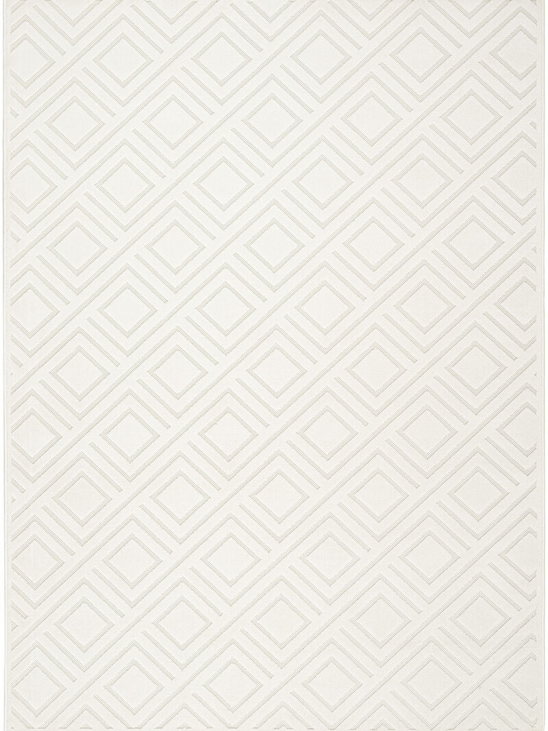 Care Free CAF03 Ivory 3'11" x 5'11" Rug