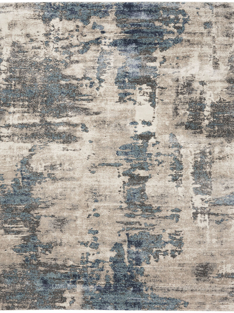 American Manor AMR04 Ivory/Blue 3'11" x 5'11" Rug