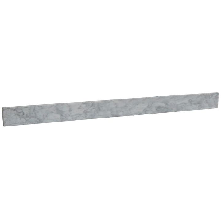 BELLATERRA HOME LLC 60 White Cararra Marble Backsplash