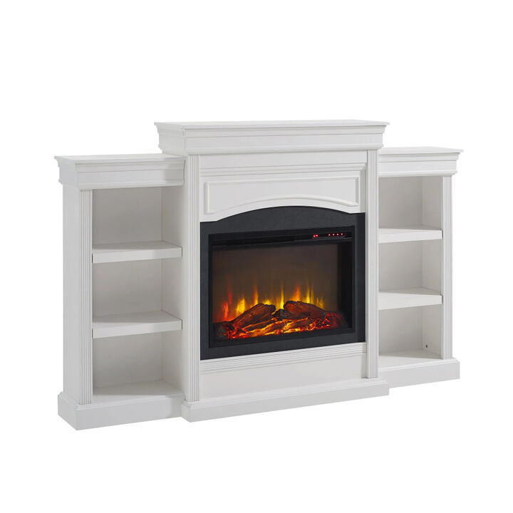 Ameriwood Home Lamont Mantel Fireplace Space Heater
