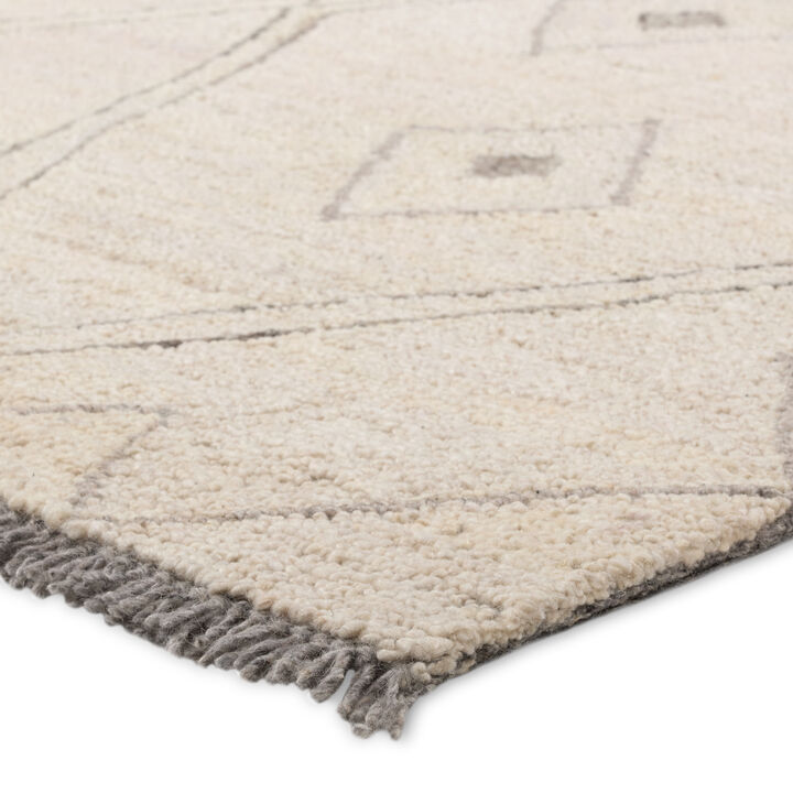 Hadi Ismael White 10' x 14' Rug