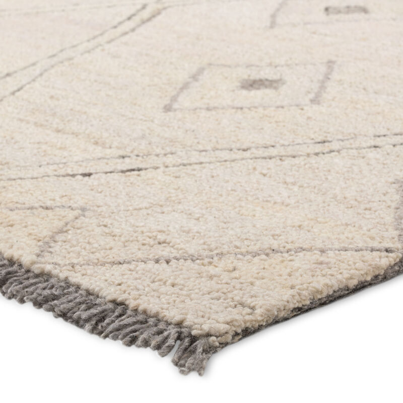 Hadi Ismael White 10' x 14' Rug