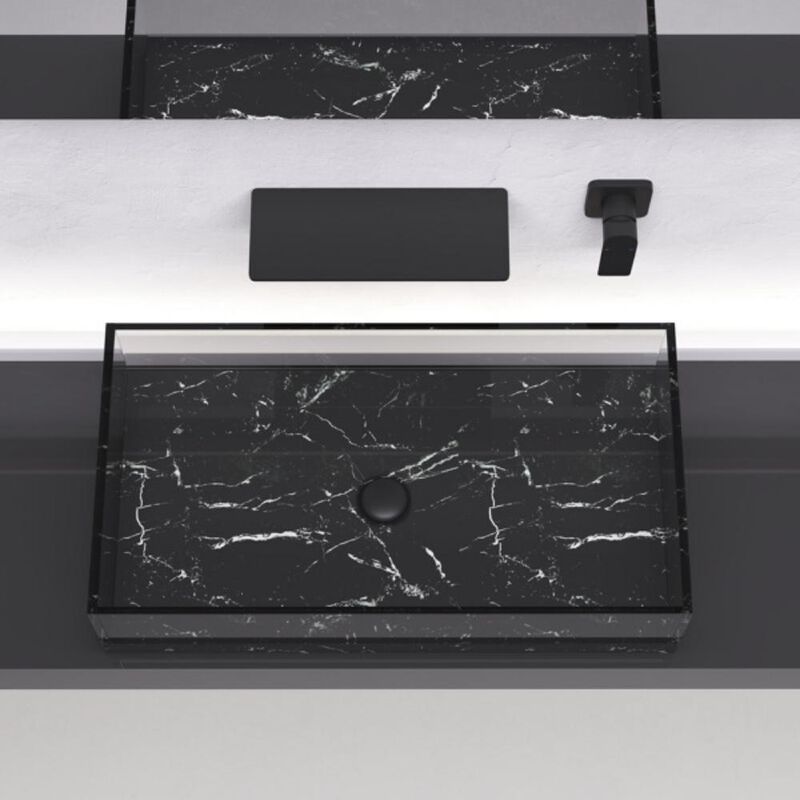 Wall Mounted Waterfall Faucet for Bathroom Sink Modern & Elegant Design