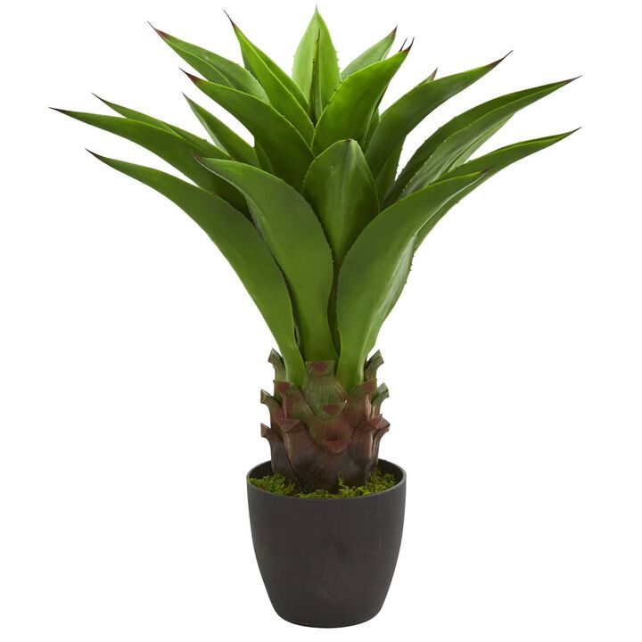 Nearly Natural 30-in Agave Artificial Plant Nearly Natural 30-in Agave Artificial Plant