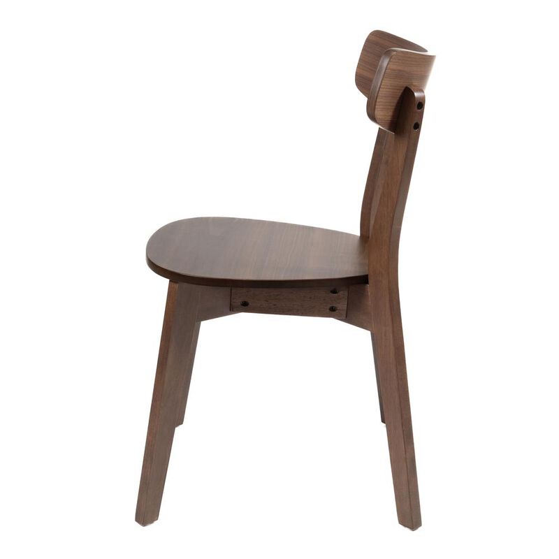 New Classic Furniture Gabby Chair-Walnut
