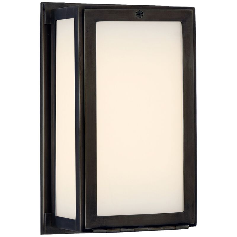 Mercer Short Box Light in Bronze