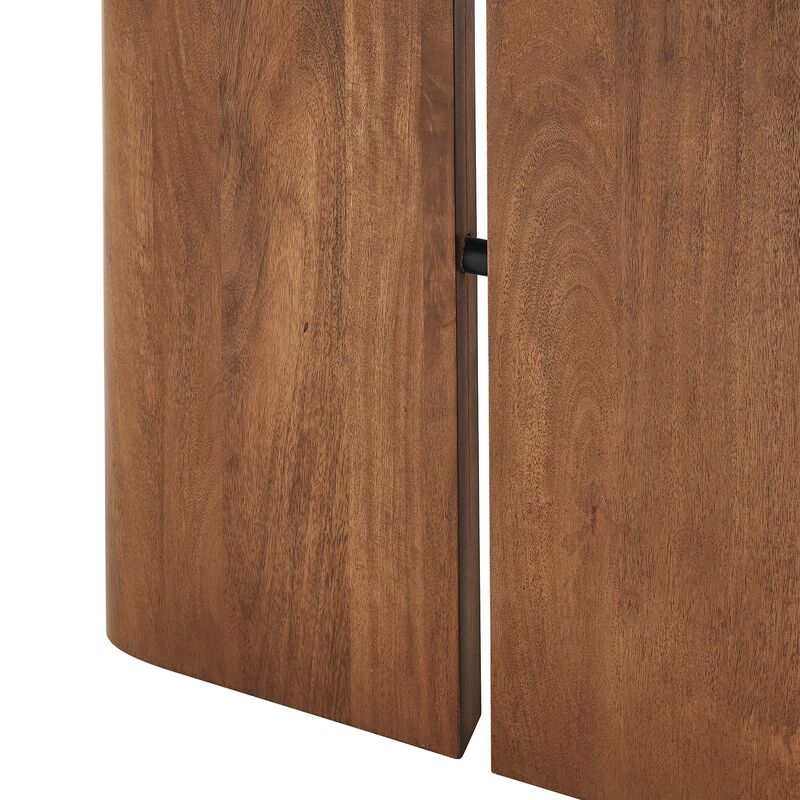 Modway - Amistad 86" Wood Dining Table Walnut
