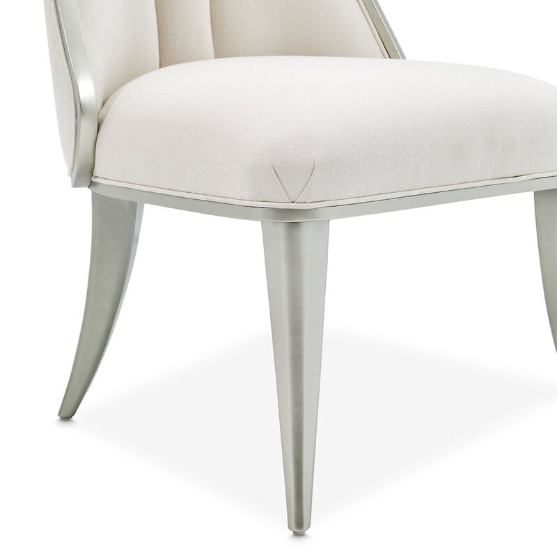 Michael Amini Penthouse Side Chair, Set of 2 - Ash Gray Set of 2