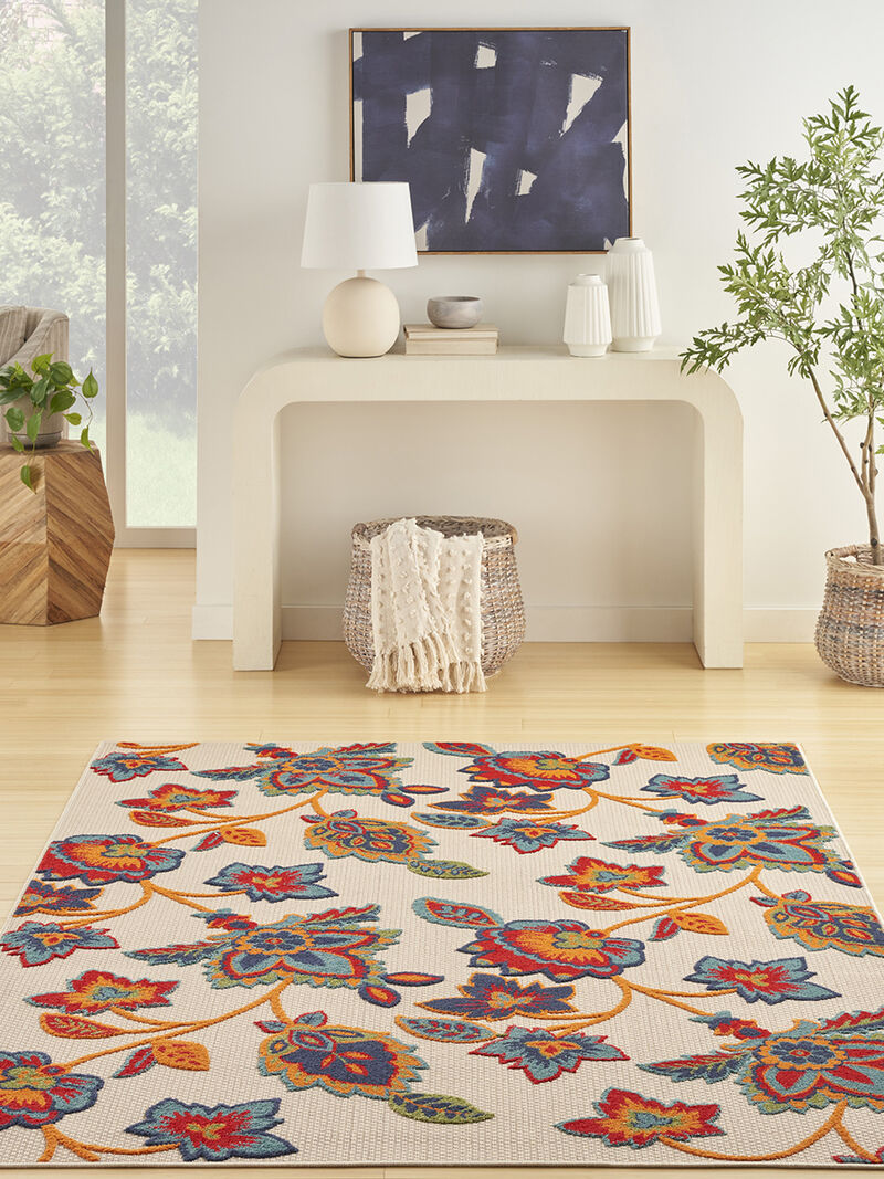 Aloha ALH31 Multicolor 3'6" x 5'6" Rug