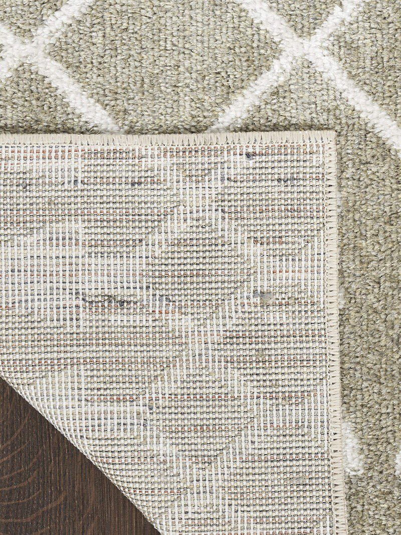 Astra Machine Washable ASW10 Sage 4' x 6' Rug