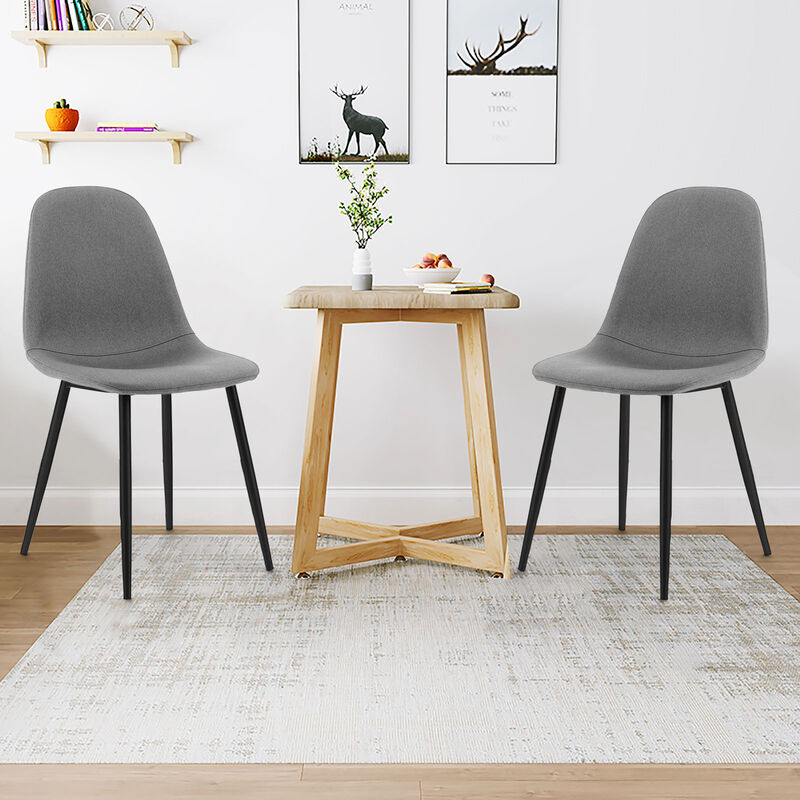 Set of 4 Stylish Dining Chairs for Modern Home and Kitchen