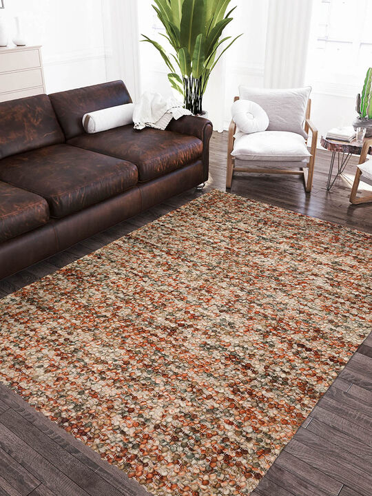 Hanu HU1 Paprika 5' x 7'6" Rug