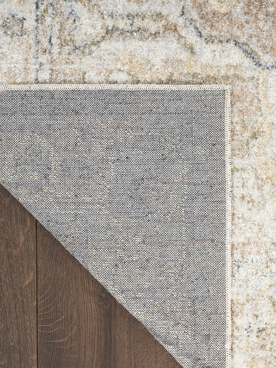 Astra Machine Washable ASW12 Beige 4' x 6' Rug