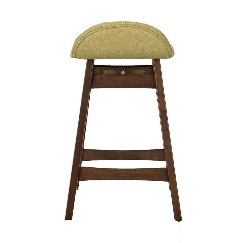 Starlight Canyon Home 24 Inch Wooden Counter Chair with Back, Solid Wood Counter Stools