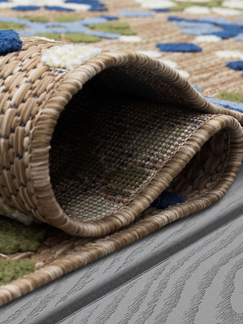 Cabana Cocoa Beach Multi 6' X 9' Rug