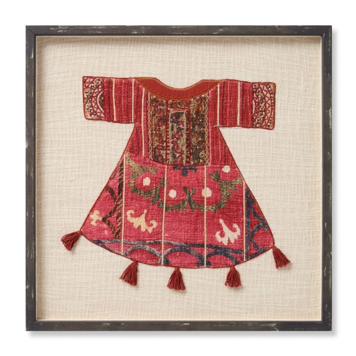 Gilan Red Ivory Wall Art