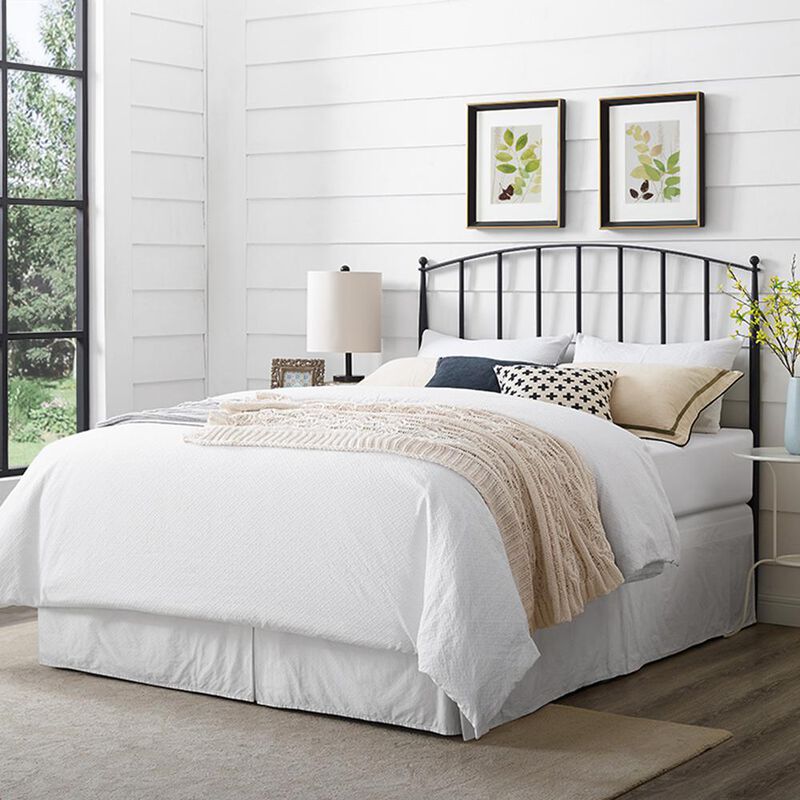 Crosley Furniture Whitney Full/Queen Headboard Black