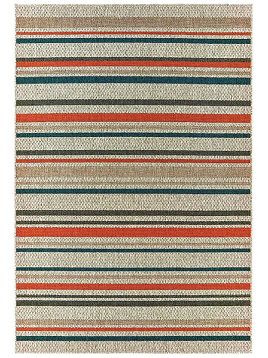 Latitude 7'10" x 10' Grey Rug