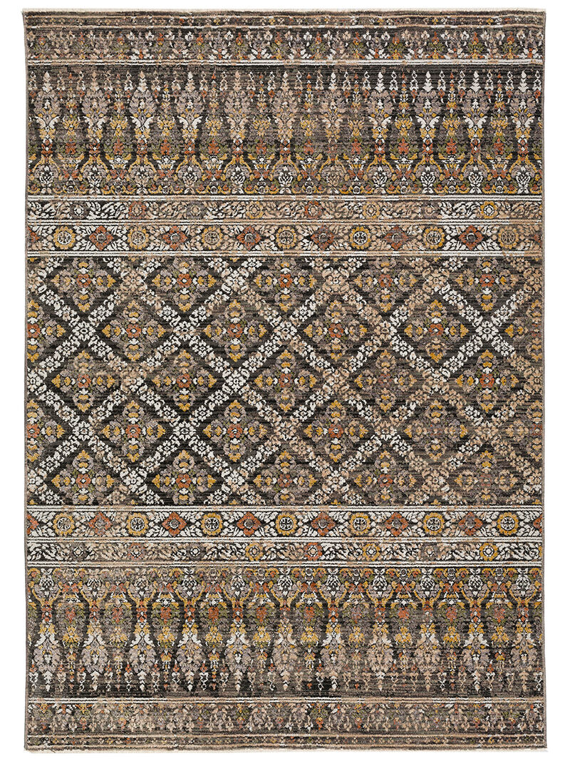 Odessa OD4 Charcoal 3' x 5' Rug