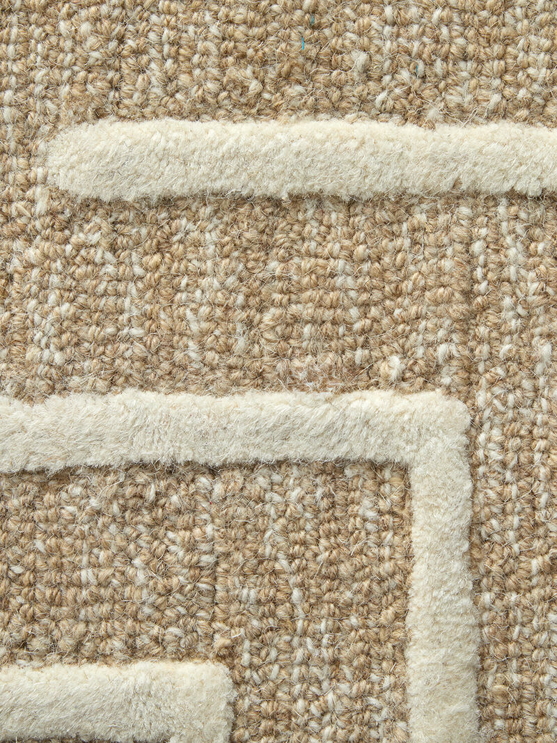 Fenner T8003 Beige/Ivory 5' x 8' Rug By Thom Filcia