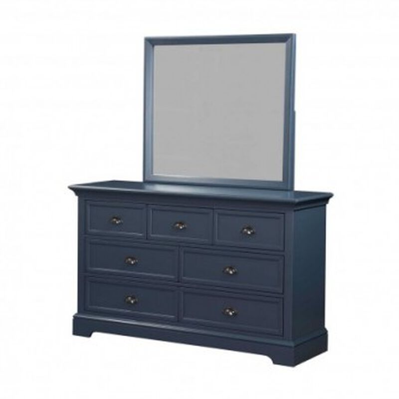 Tamarak Blue Dresser & Mirror