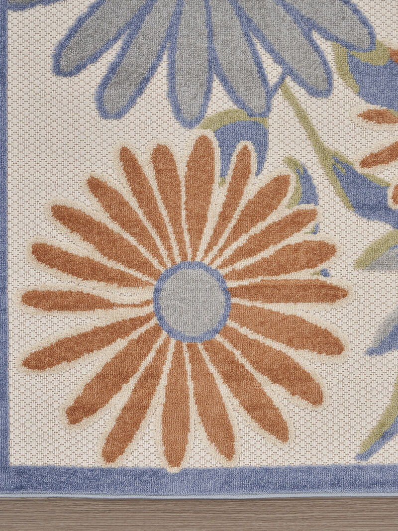 Aloha ALH33 Beige/Multicolor 9' x 12' Rug