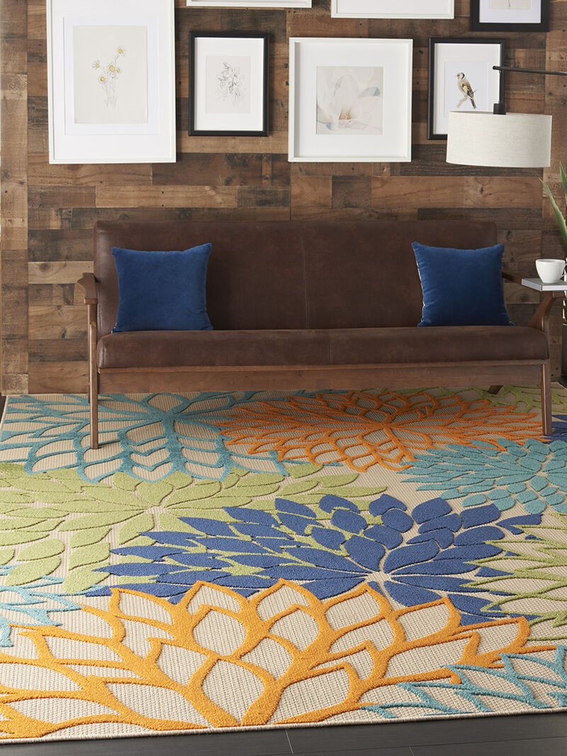 Aloha ALH05 Multicolor 3'6" x 5'6" Rug