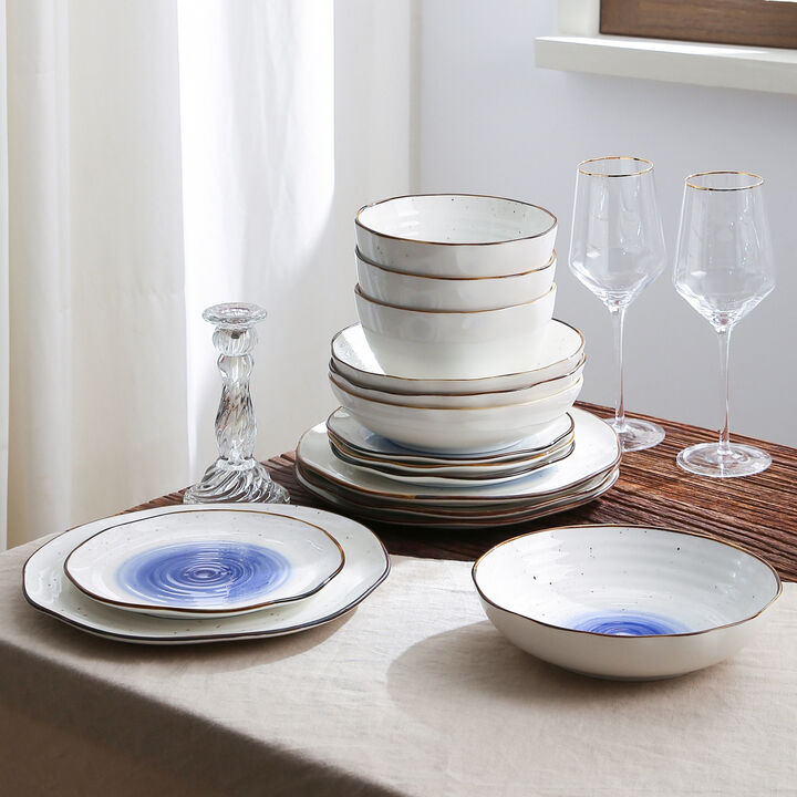 Christian Siriano Luma Porcelain 32 Piece Dinnerware Set